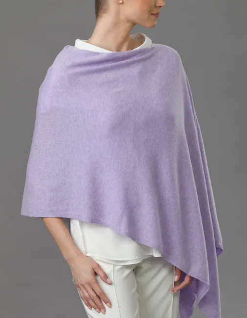 Luxurious Cashmere Poncho - Various Color Options