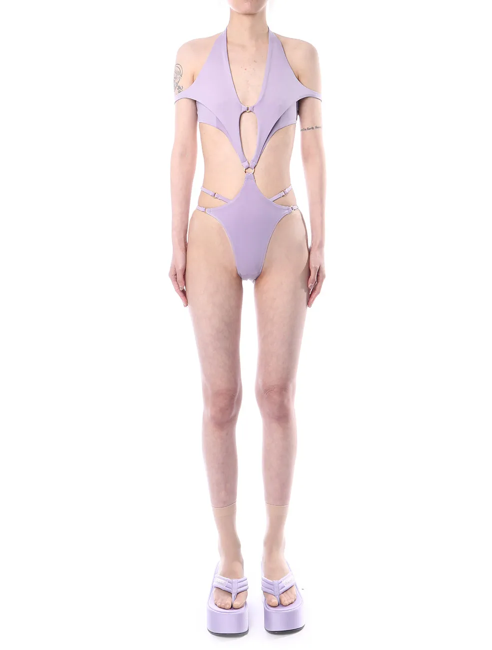 Lilac Bat Swimsuit