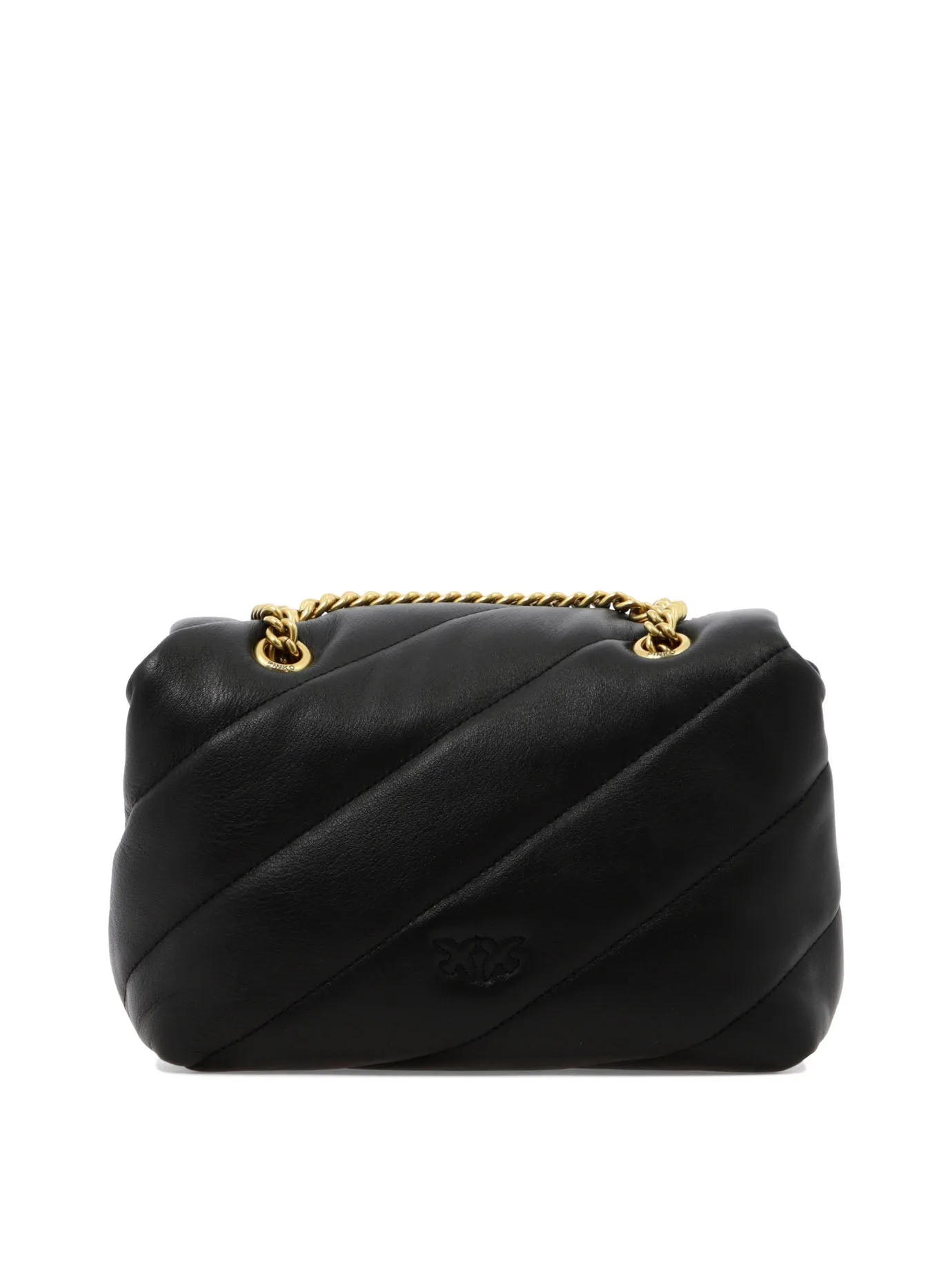 Love Mini Puff Black Shoulder Bags