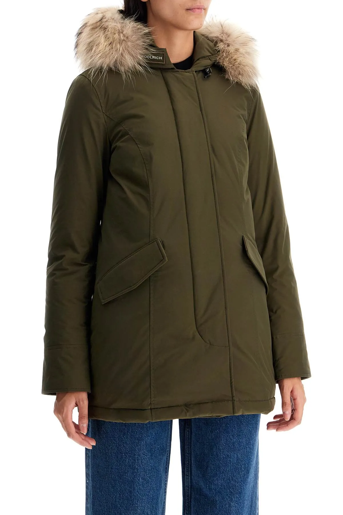 Woolrich Luxury Arctic Parka with Fur Trim