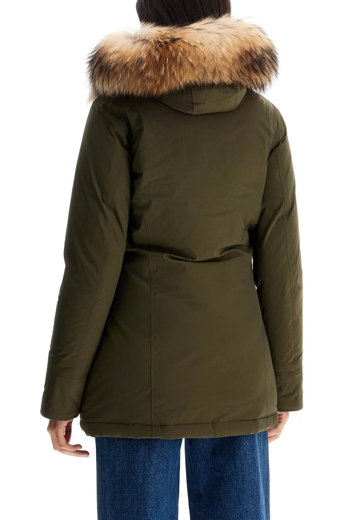 Woolrich Luxury Arctic Parka with Fur Trim