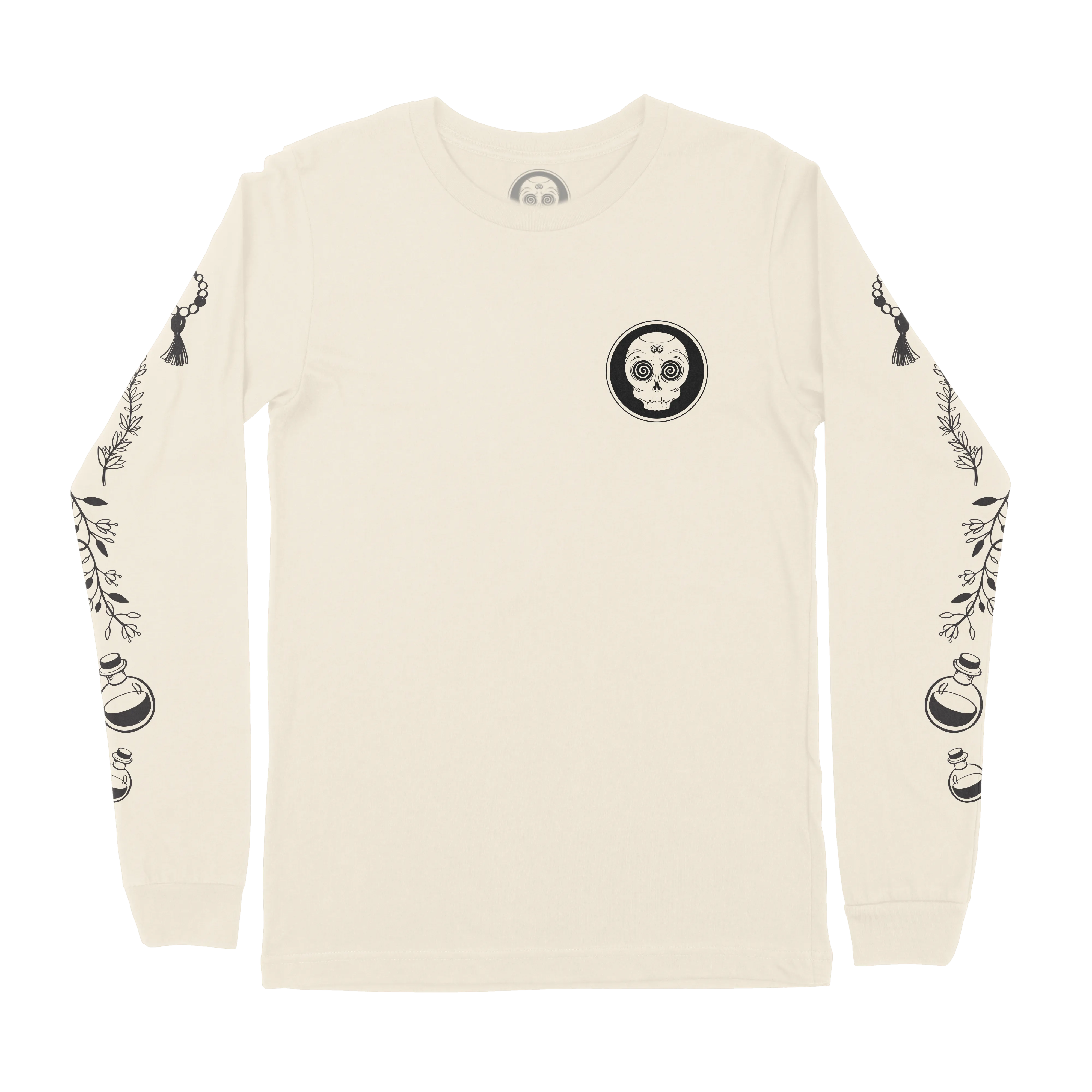 Bone Witchcraft Long Sleeve Tee by Midnight Skateboarding