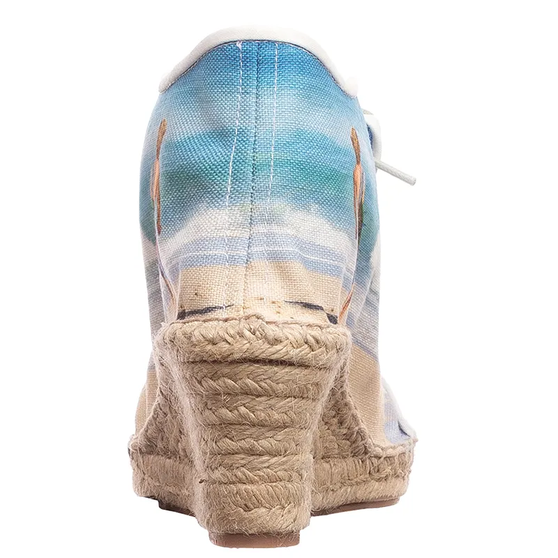 Customizable Wedge Espadrilles Made in the UK