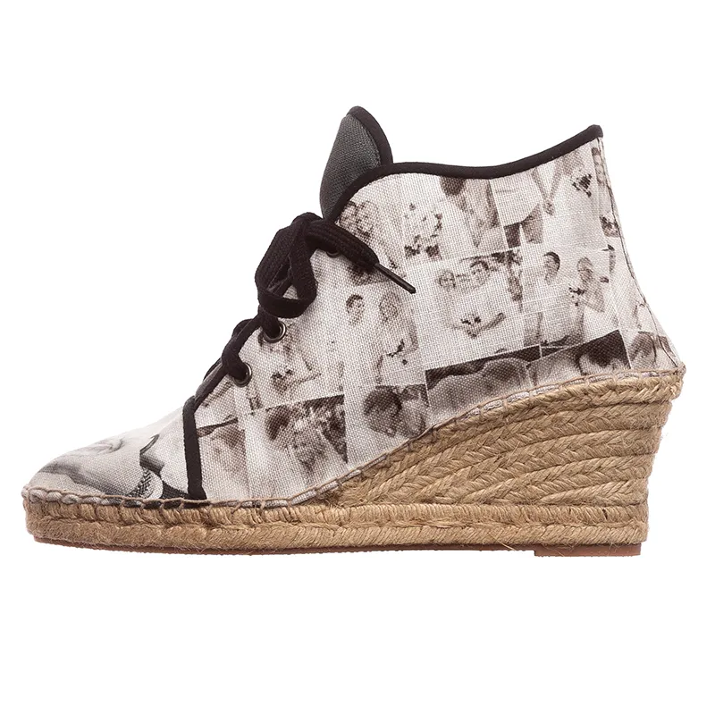 Customizable Wedge Espadrilles Made in the UK