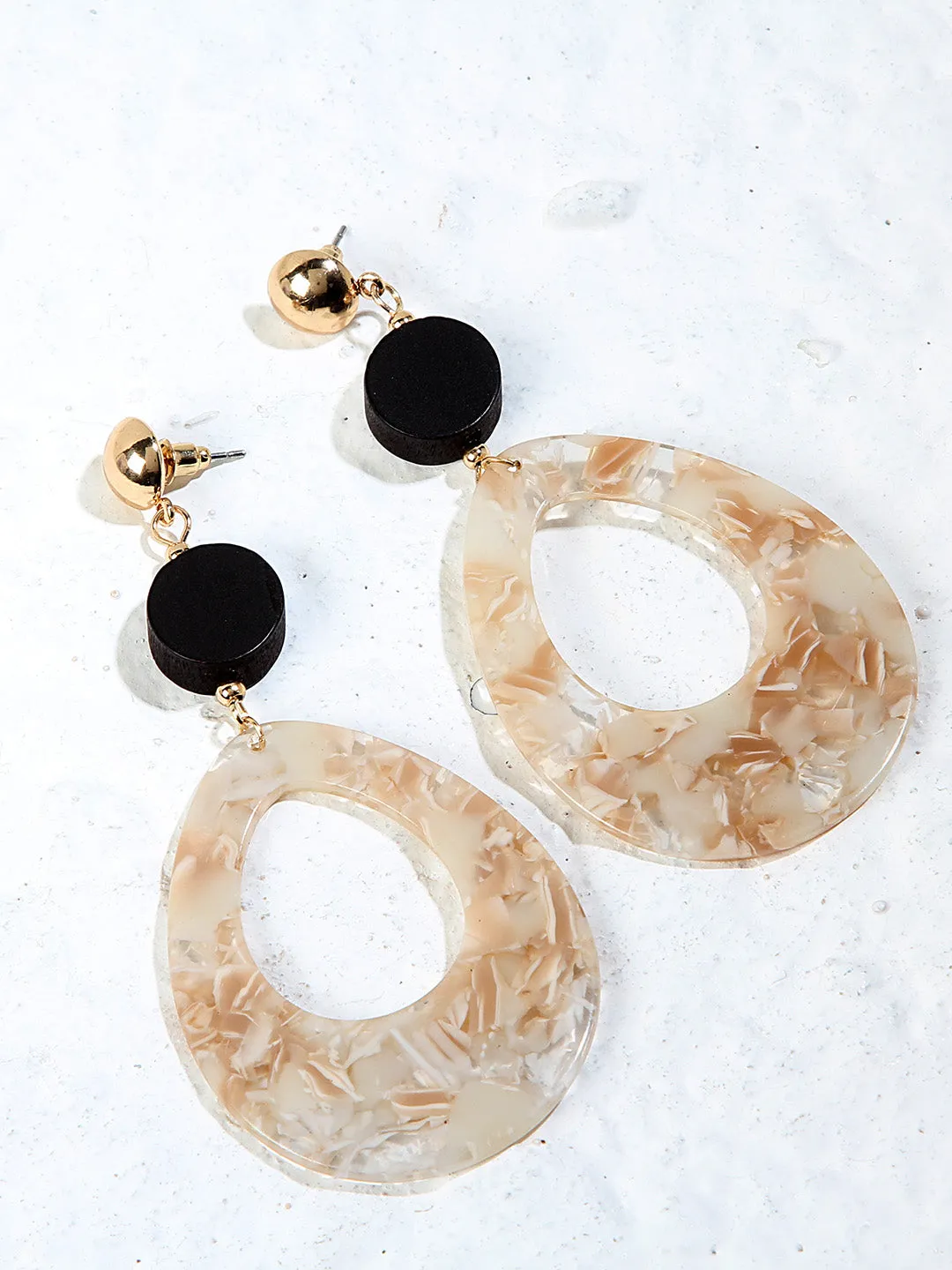 Marble Effect Earrings