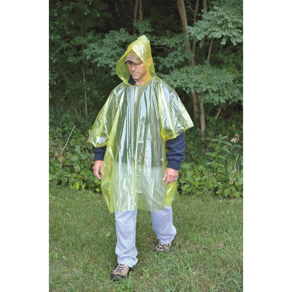 MCR Safety Disposable Rain Ponchos 12-Pack