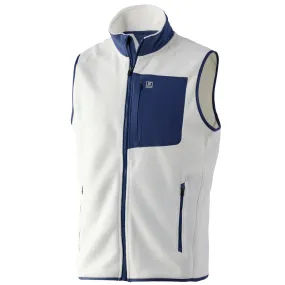 Medium Men's Egret Waypoint Fleece Vest