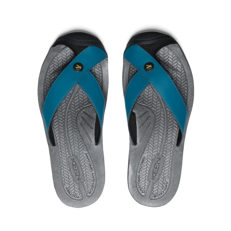 Men's Casual Flip-Flop - Blue/Green