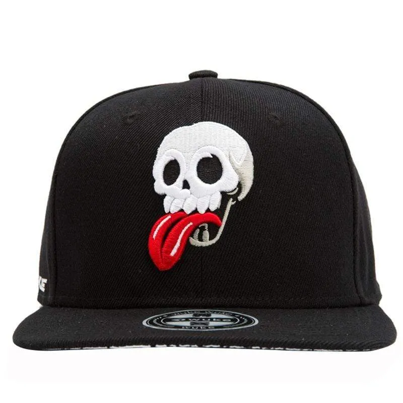 Hip-Pop Skull Baseball Caps for Men