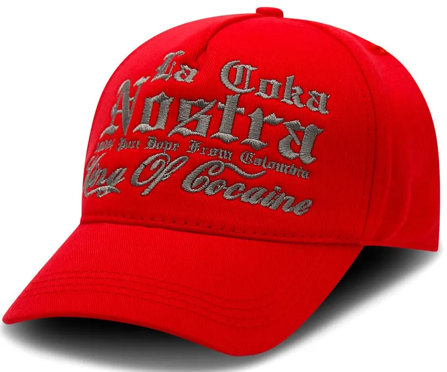 Men's King of Cocaine Baseball Caps