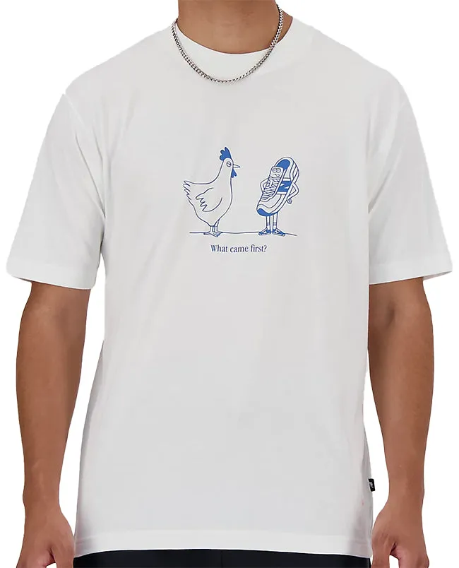 New Balance White Chicken T Shirt