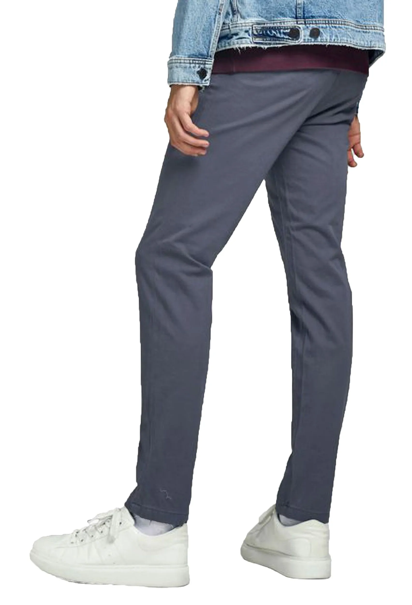 Men's Slim Fit Asphalt Chinos