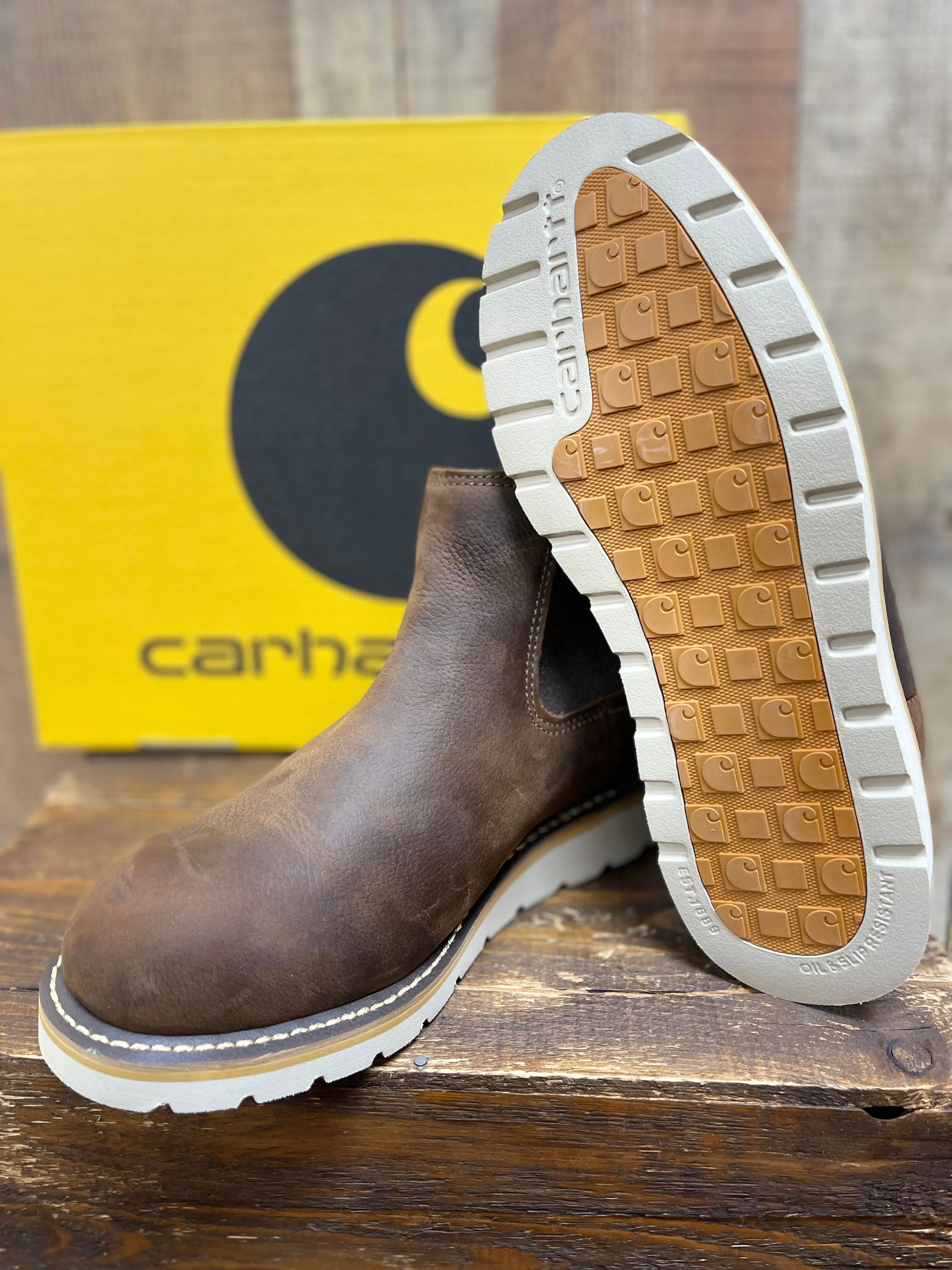 Men's Soft Toe Wedge Chelsea Pull-on Boot by Carhartt