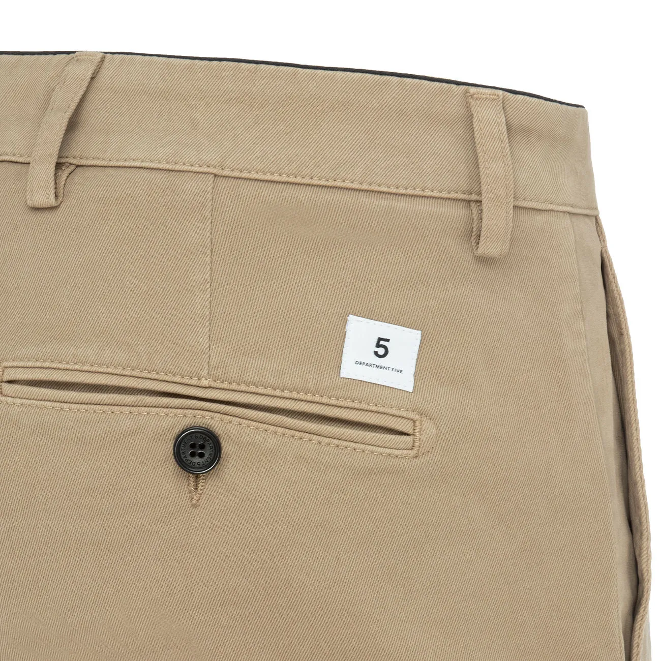 Mike Superslim Chinos in Tortora for Men