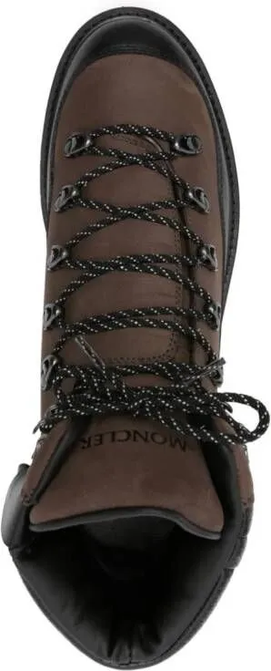 Brown Moncler Peka Trek Hiking Boots