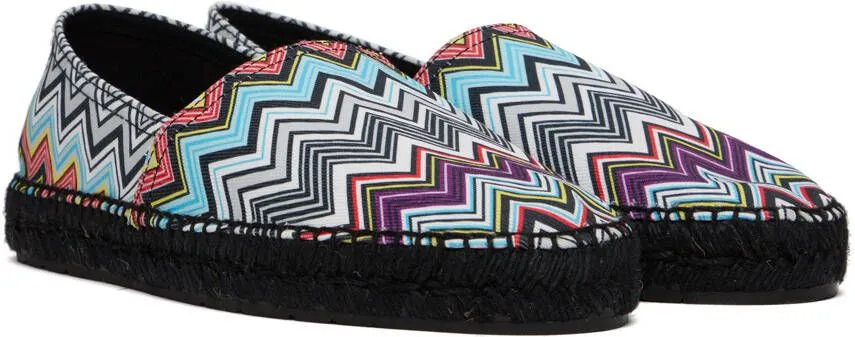 Multicolor Graphic Missoni Espadrilles