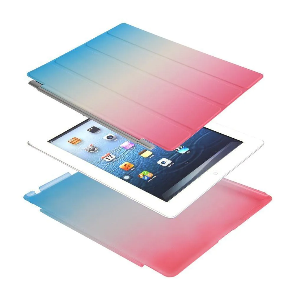 Multifold Flip Cover with Auto Sleep/Wake for iPad 2/3/4