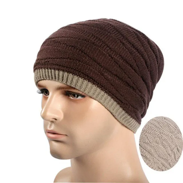 Cool Knitted Wool Mens Hat Men Hats GS