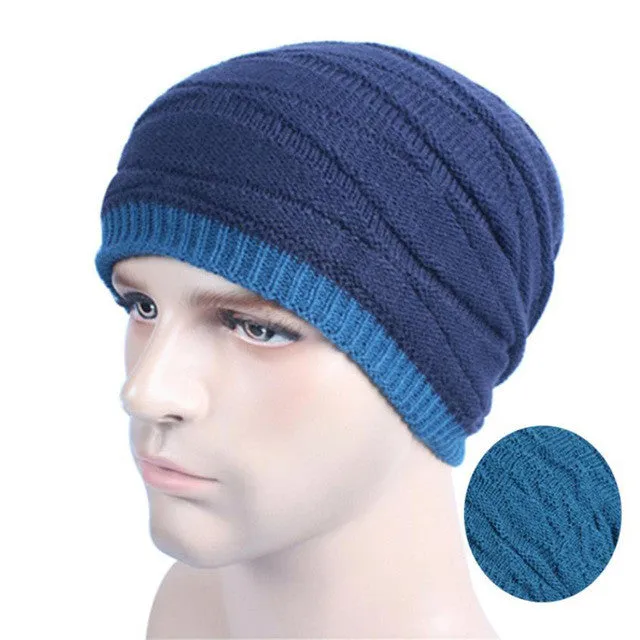 Cool Knitted Wool Mens Hat Men Hats GS