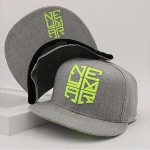 Neymar Brazil Snapback Bone Baseball Caps with Letter Pattern