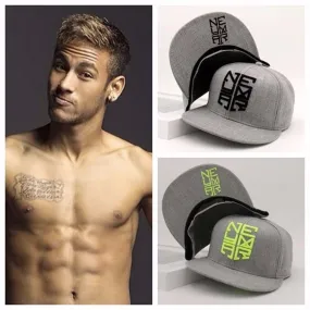 Neymar Brazil Snapback Bone Baseball Caps with Letter Pattern