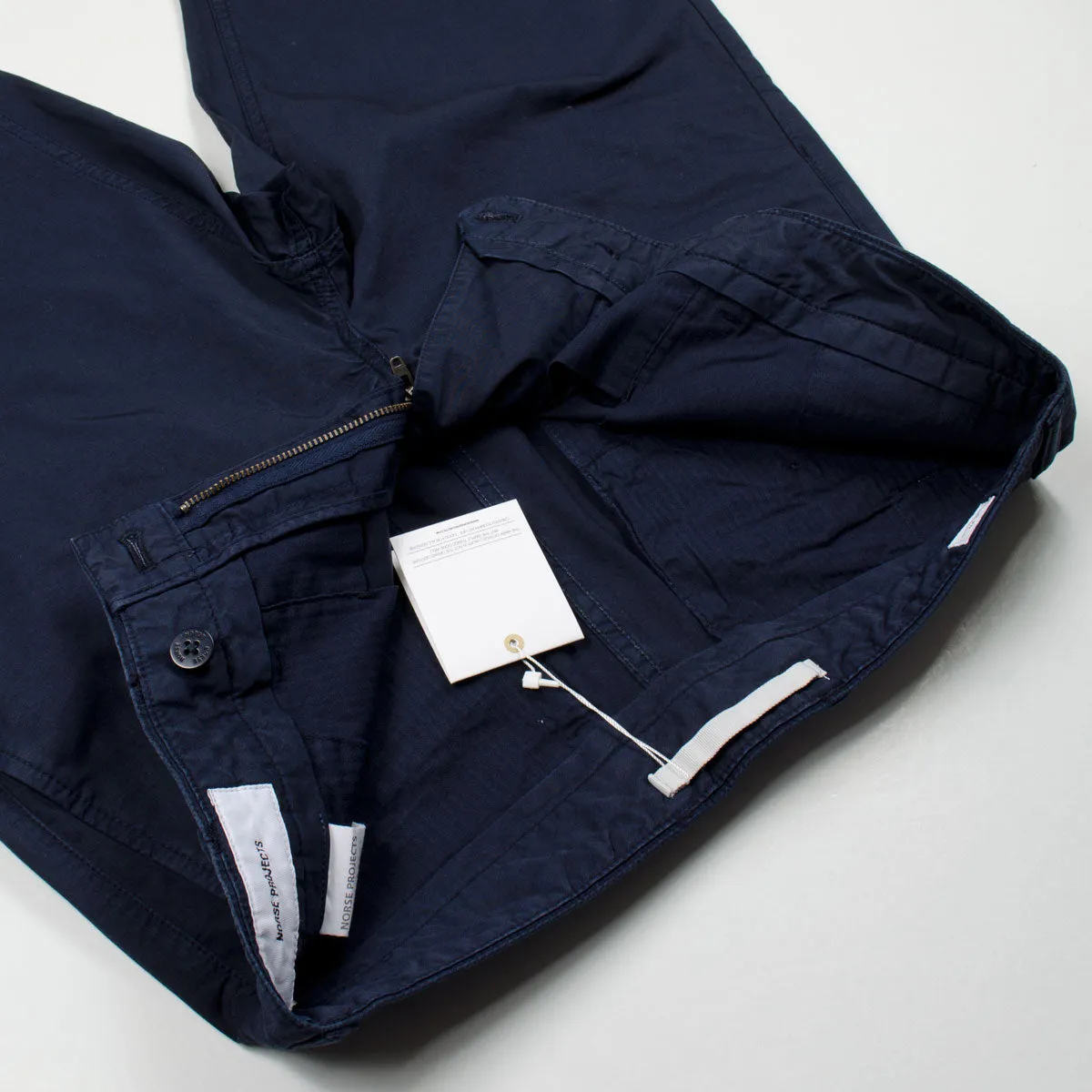 Norse Projects Aros Light Twill Chinos Navy