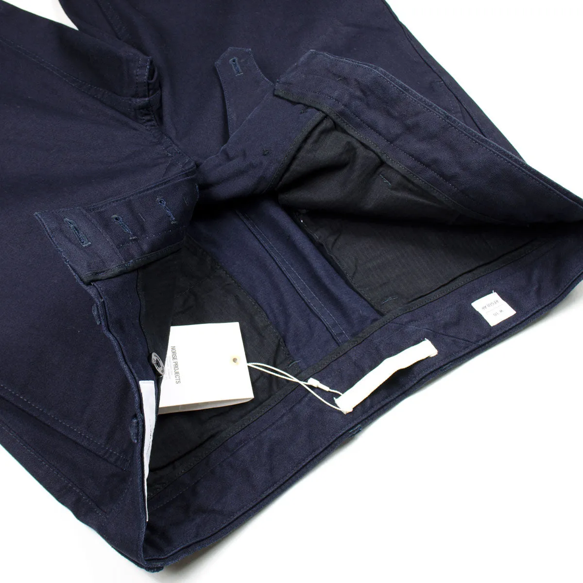 Norse Projects Aros Heavy Chino in Dark Navy