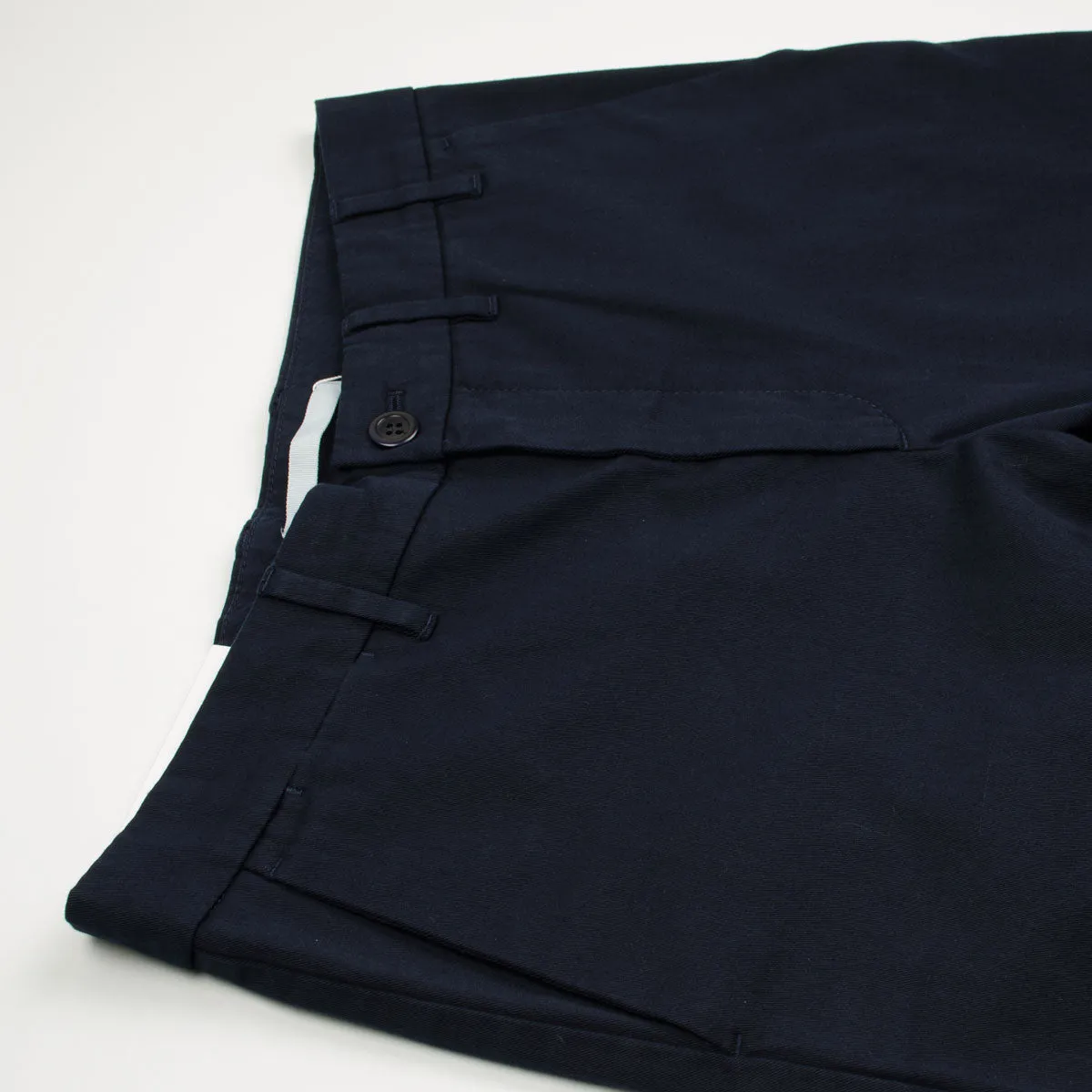 Norse Projects Dark Navy Aros Regular Light Stretch Chinos