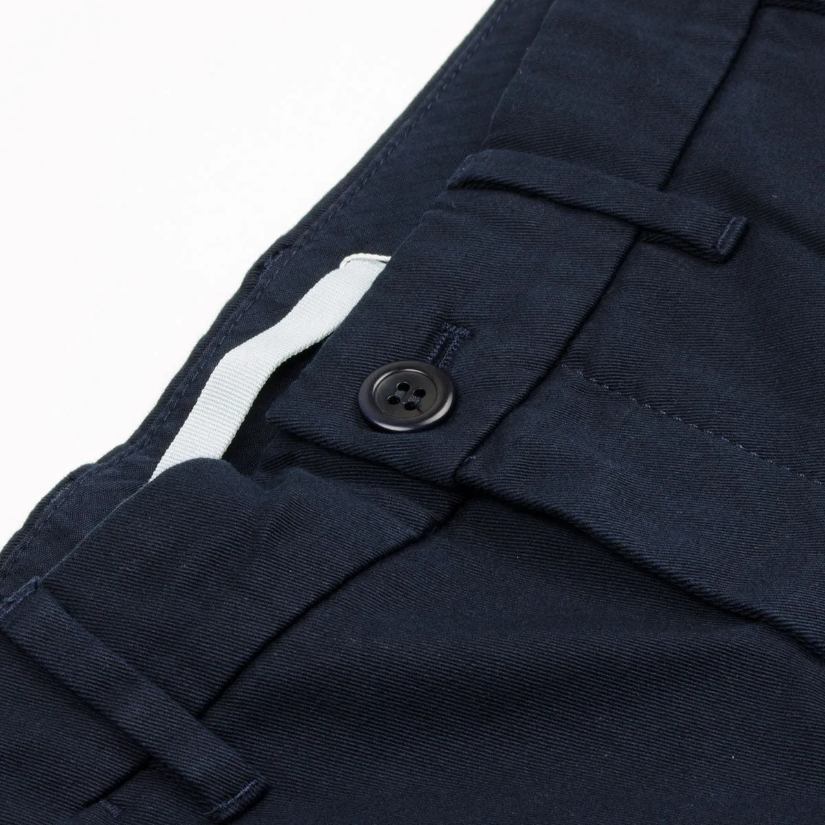 Norse Projects Dark Navy Aros Regular Light Stretch Chinos