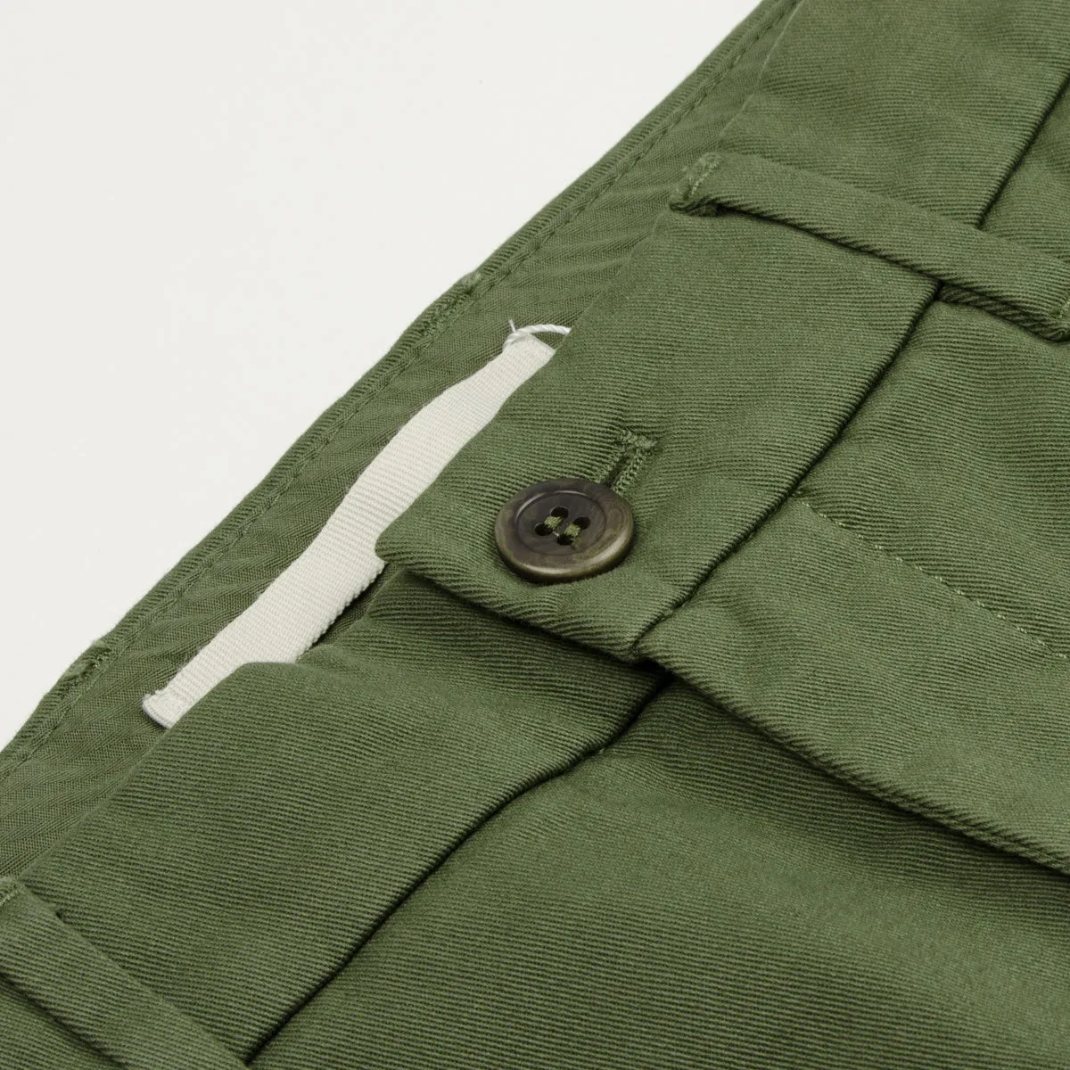 Aros Regular Light Stretch Chinos Ivy Green