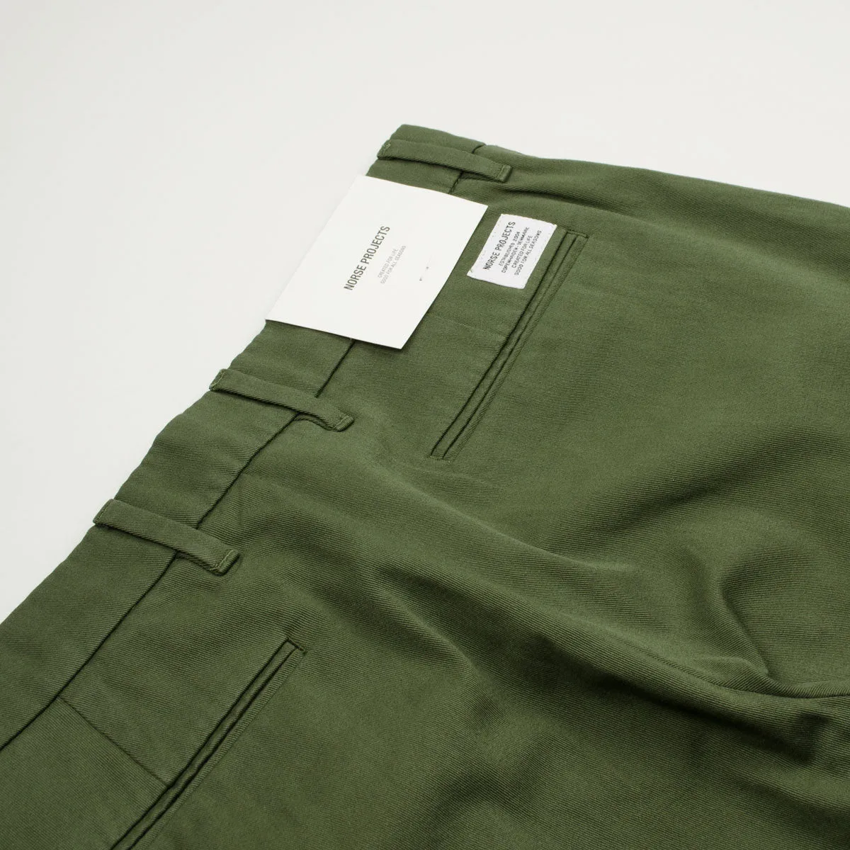 Aros Regular Light Stretch Chinos Ivy Green