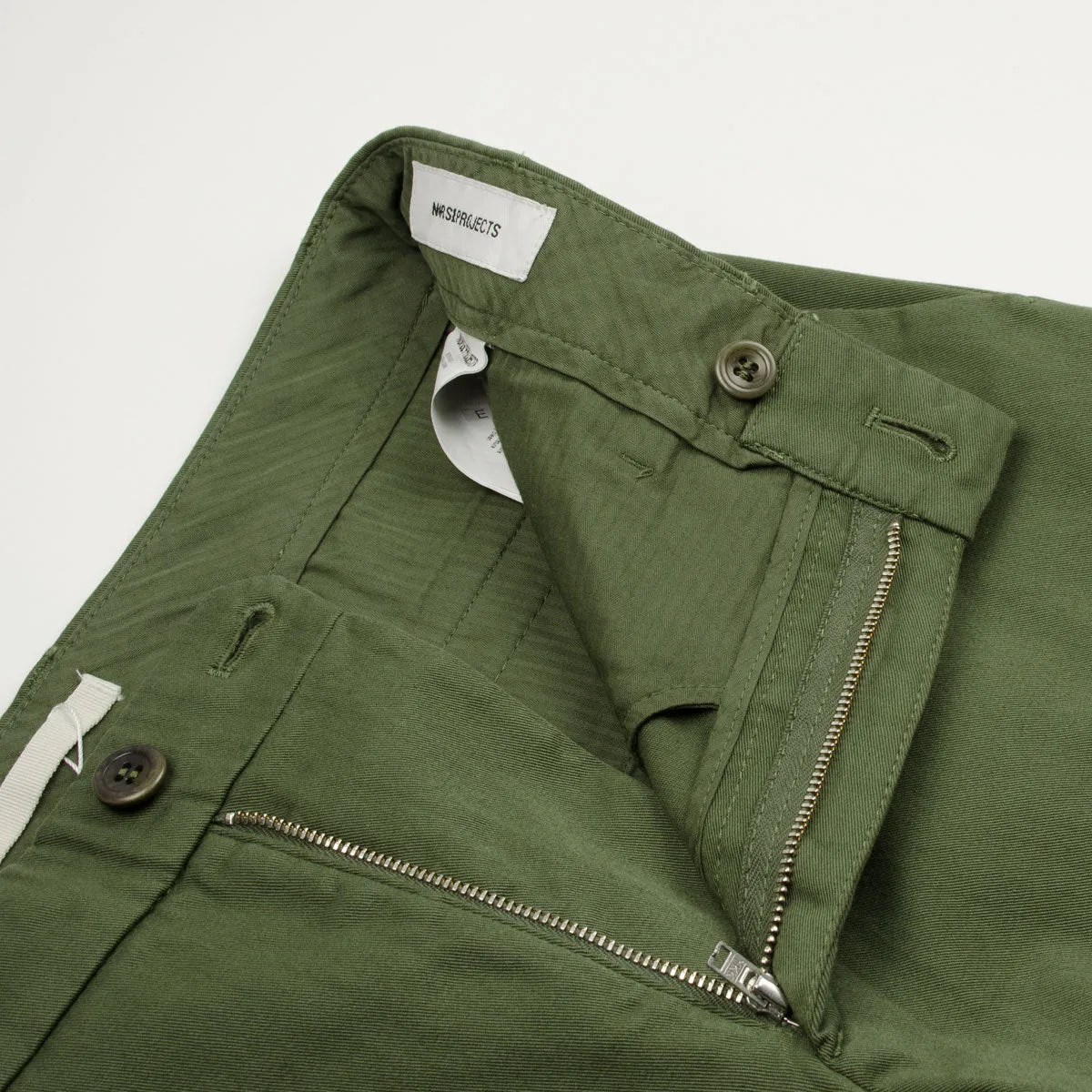 Aros Regular Light Stretch Chinos Ivy Green