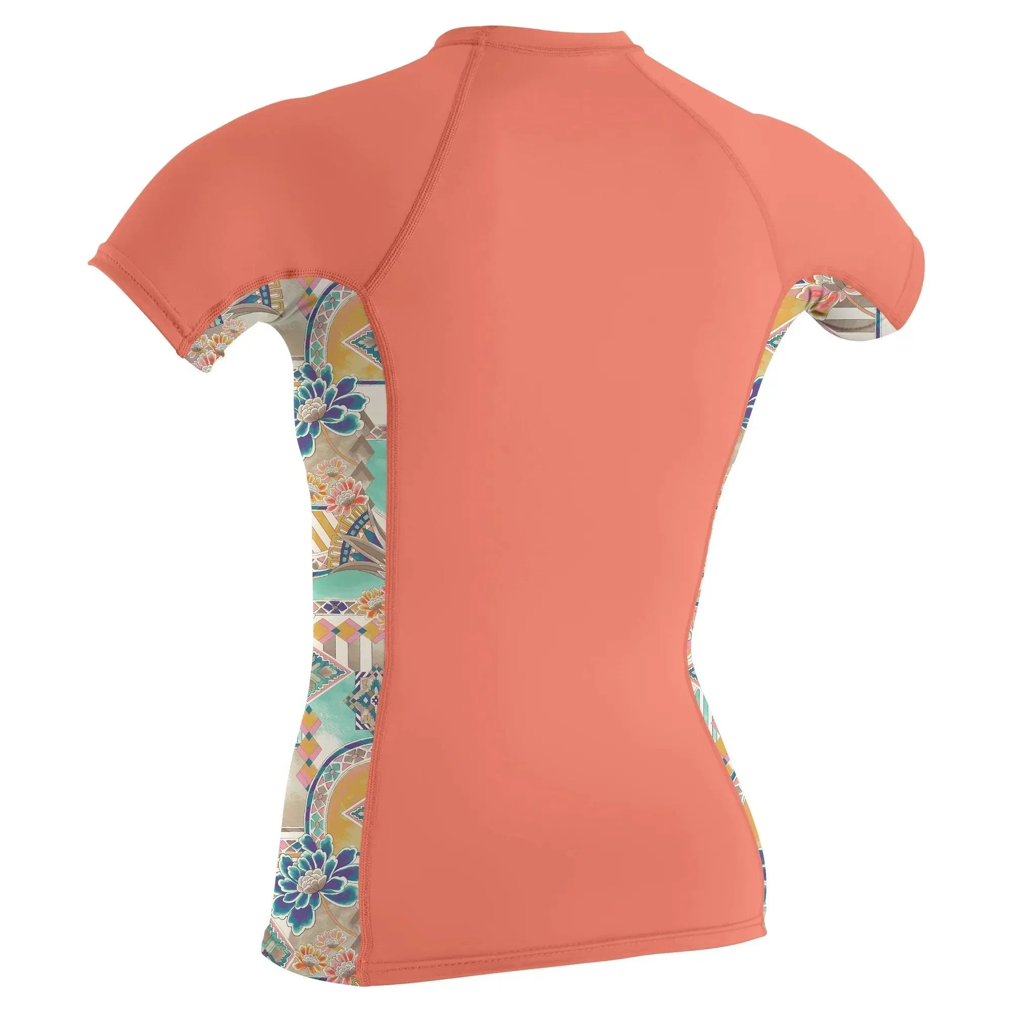 Side Print S/S Rash Guard Nectar Zephora for Women