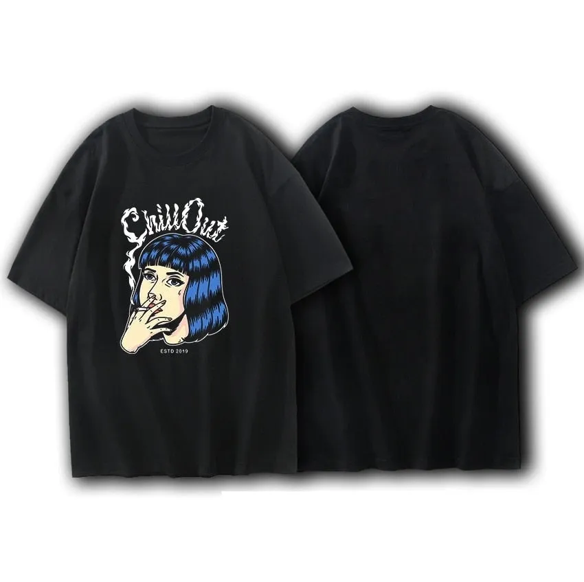 Streetwear Loose Cotton Tees