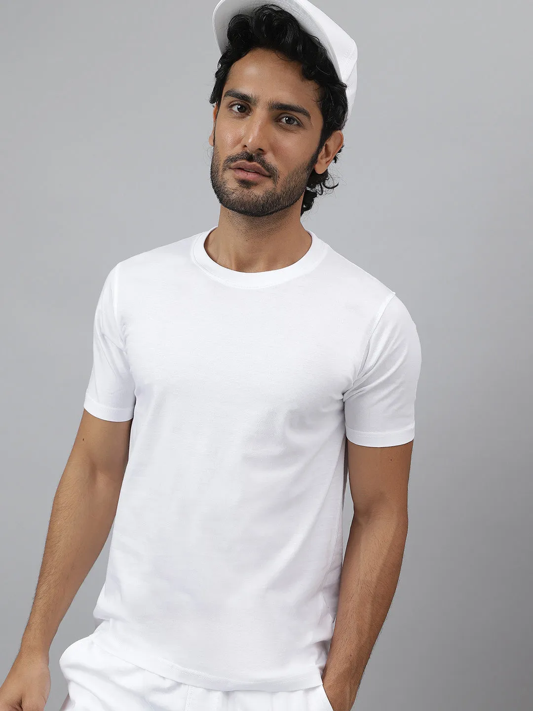 Pack of 3 Daily Essential Crew Neck White T-shirts