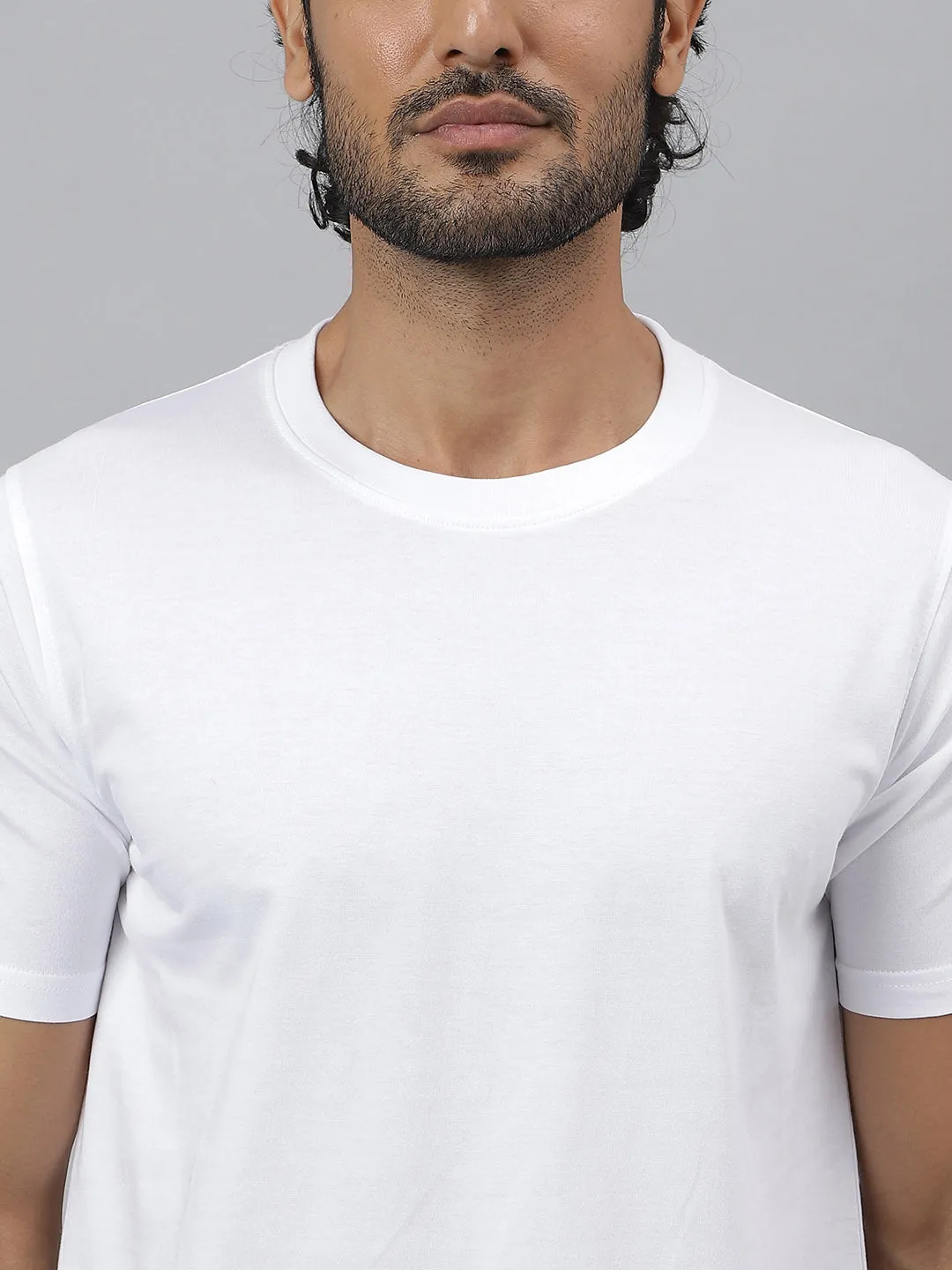 Pack of 3 Daily Essential Crew Neck White T-shirts