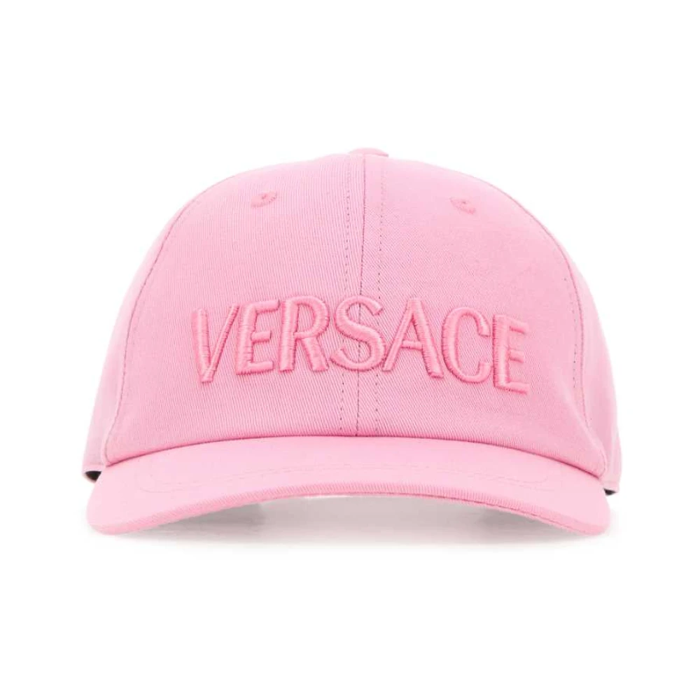 Pink Cotton Baseball Cap