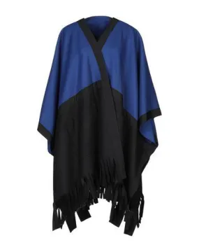 Blue ONESIZE Pinko Capes & Ponchos