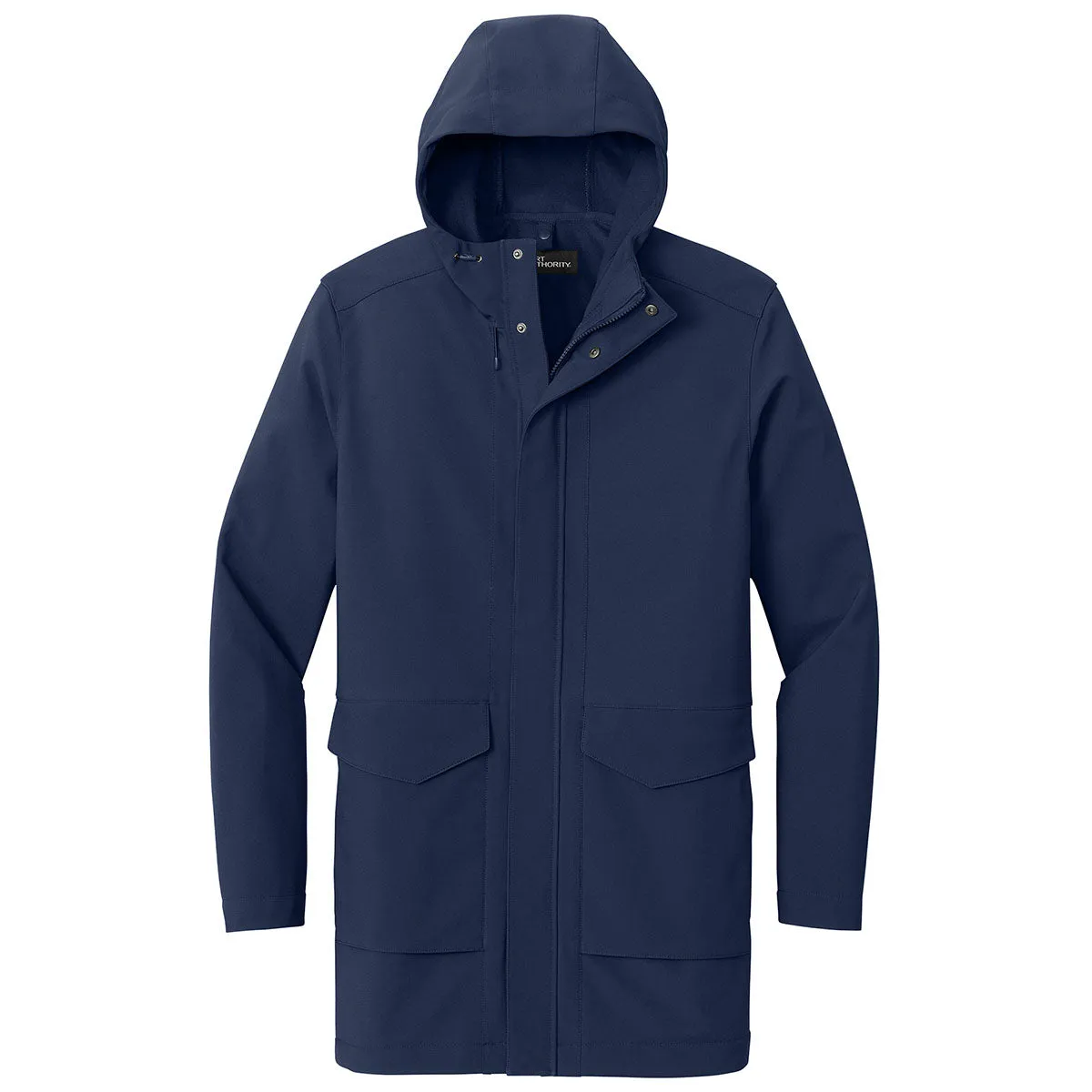 Men's River Blue Navy Port Authority Collective Soft Shell Parka