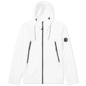 Pro-Tek Arm Lens Hooded Jacket in Gauze White