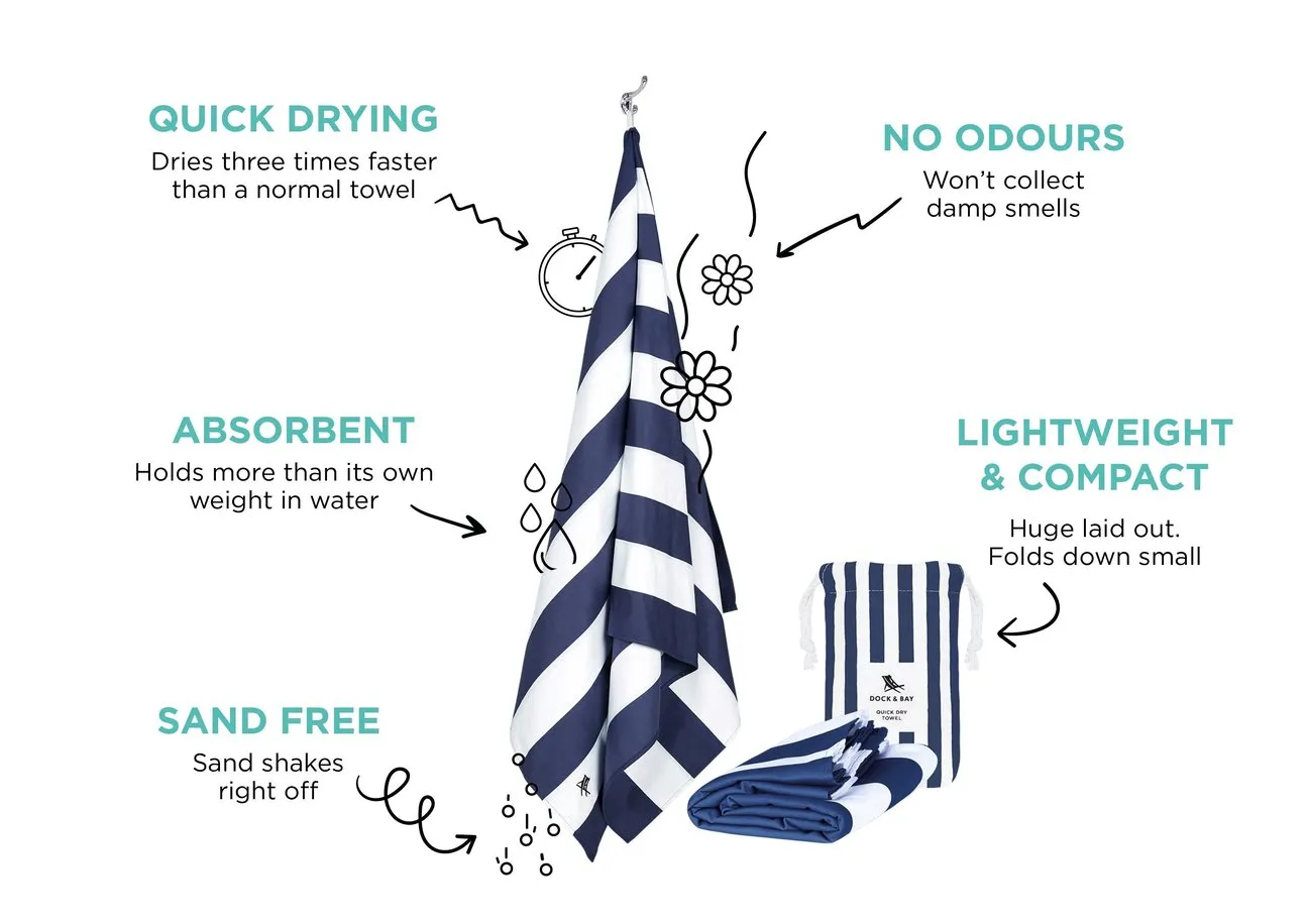 Dock and Bay Summer Towels Collection