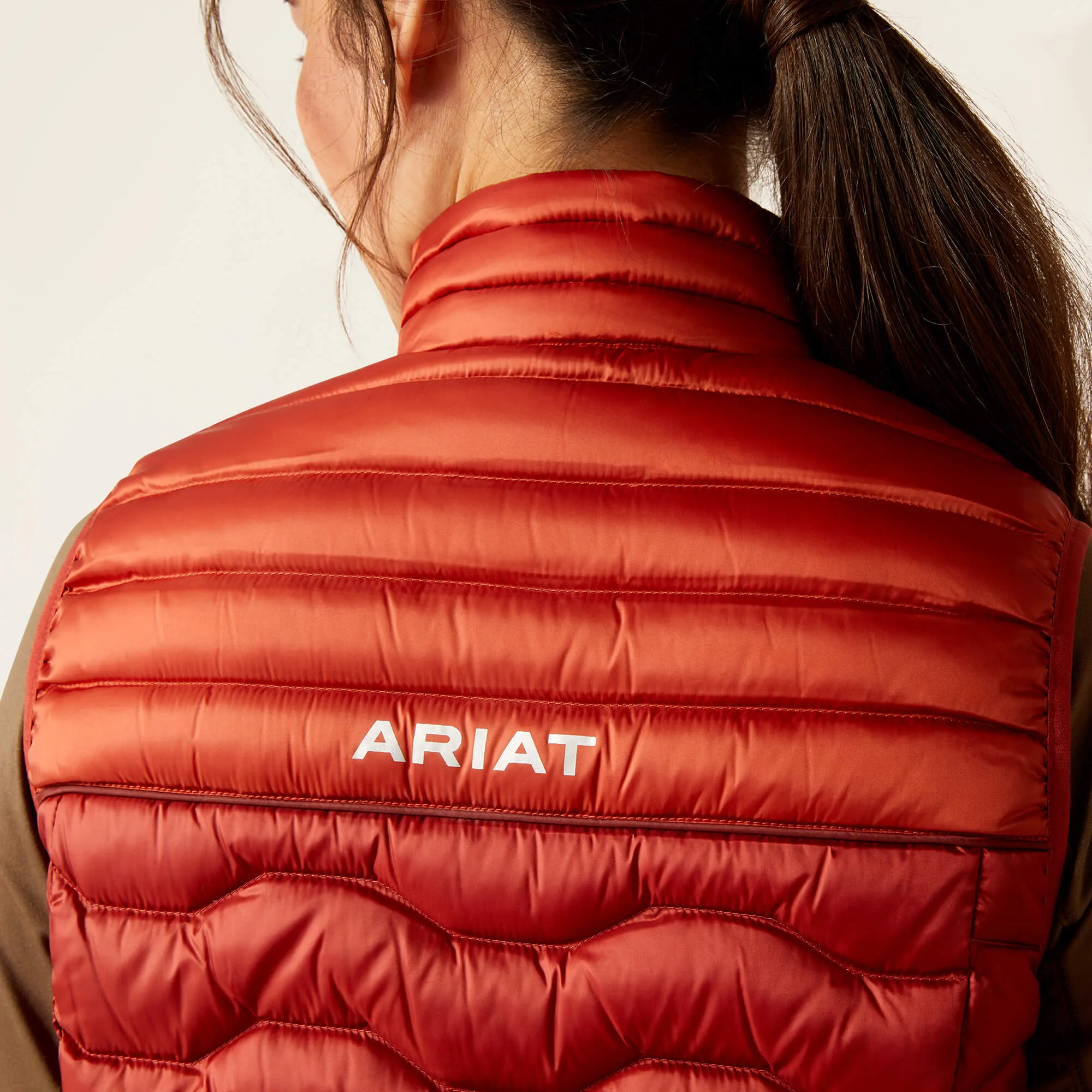 Ariat Red Ochre Ideal Down Vest