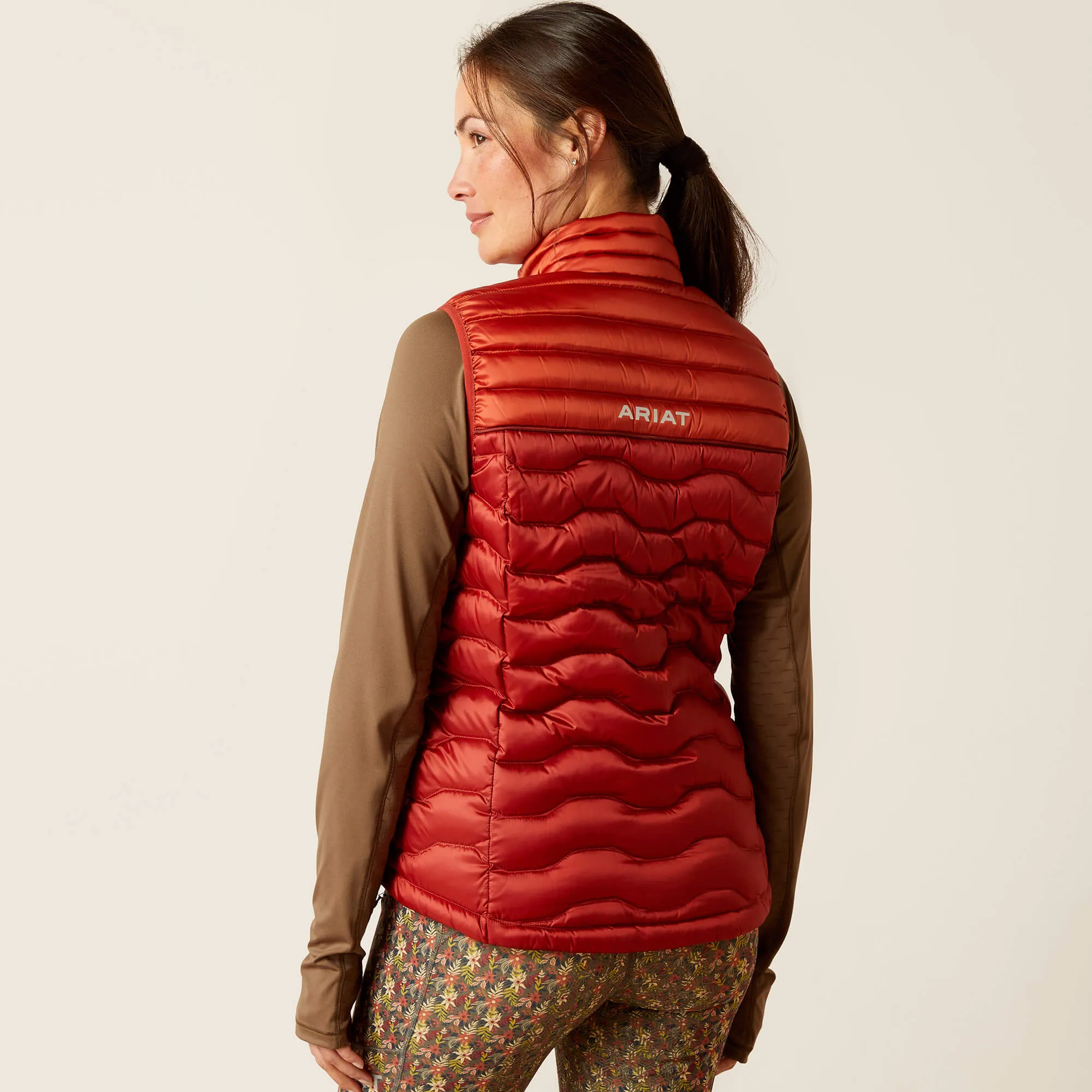 Ariat Red Ochre Ideal Down Vest