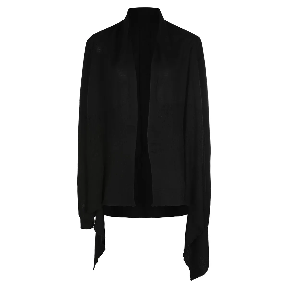 Rick Owens Long Sleeve Wool Office Shirt