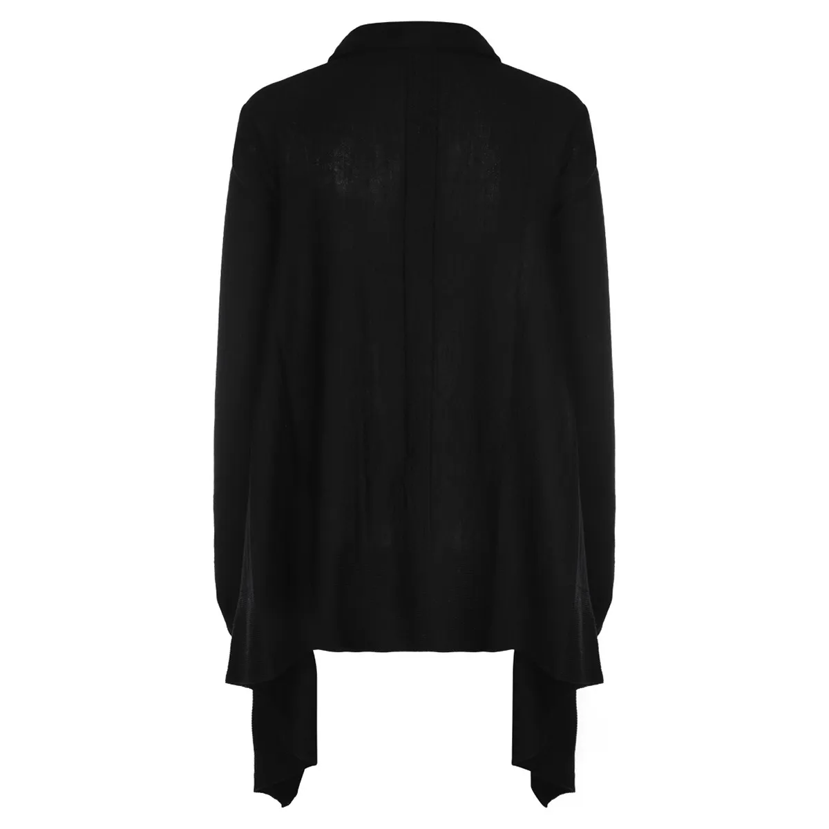 Rick Owens Long Sleeve Wool Office Shirt