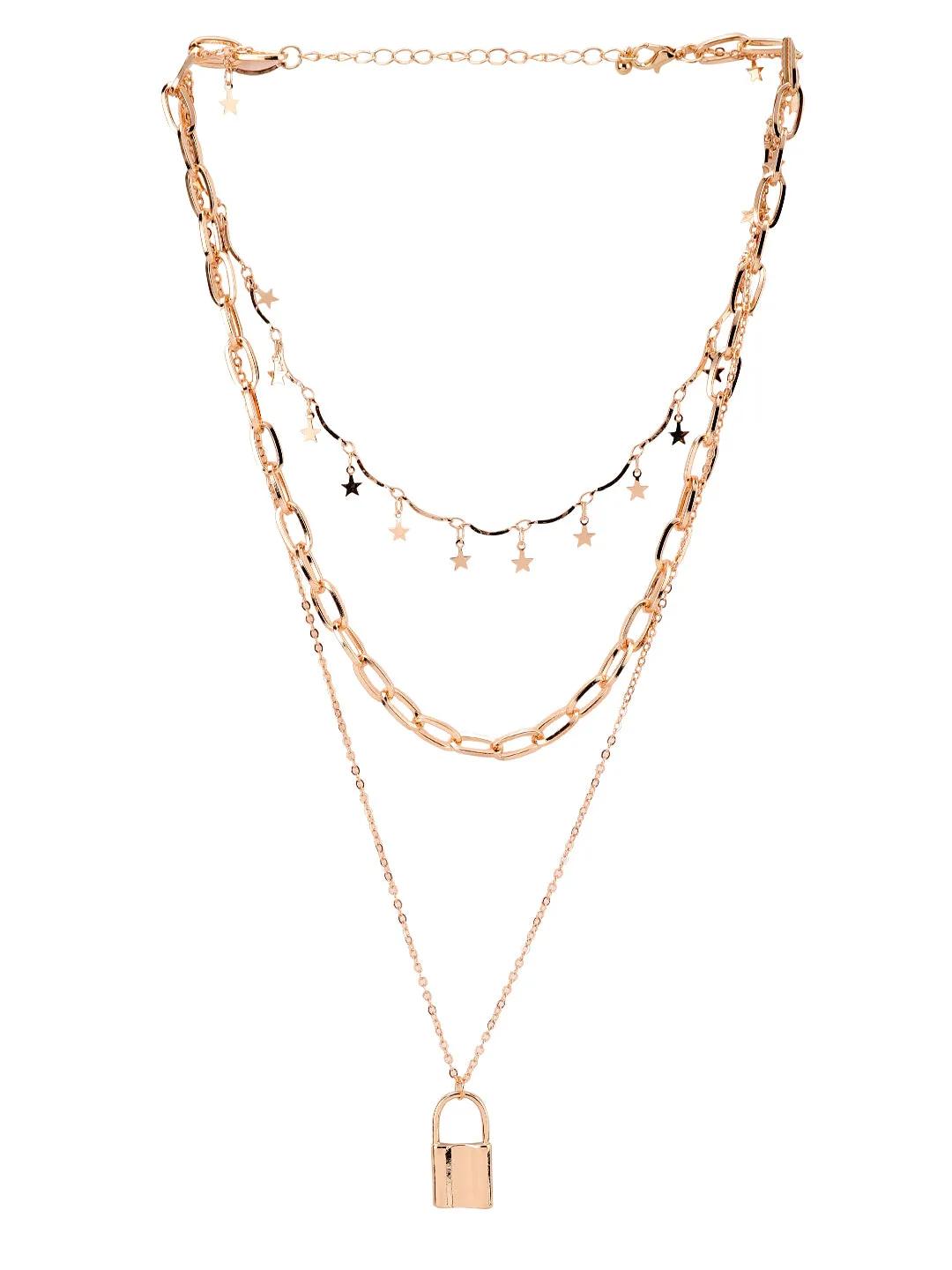 Rose-Gold Pendant Necklace