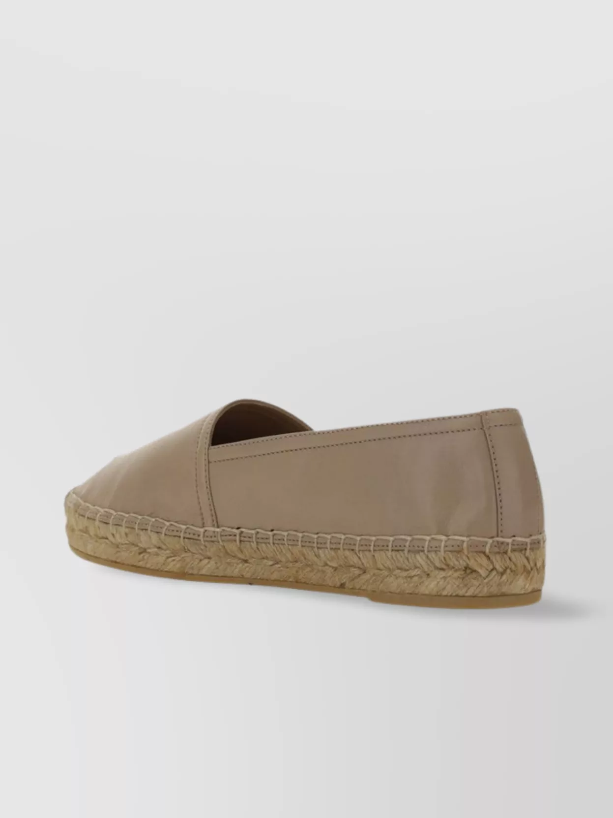 Saint Laurent Lambskin Espadrilles with Rope Sole