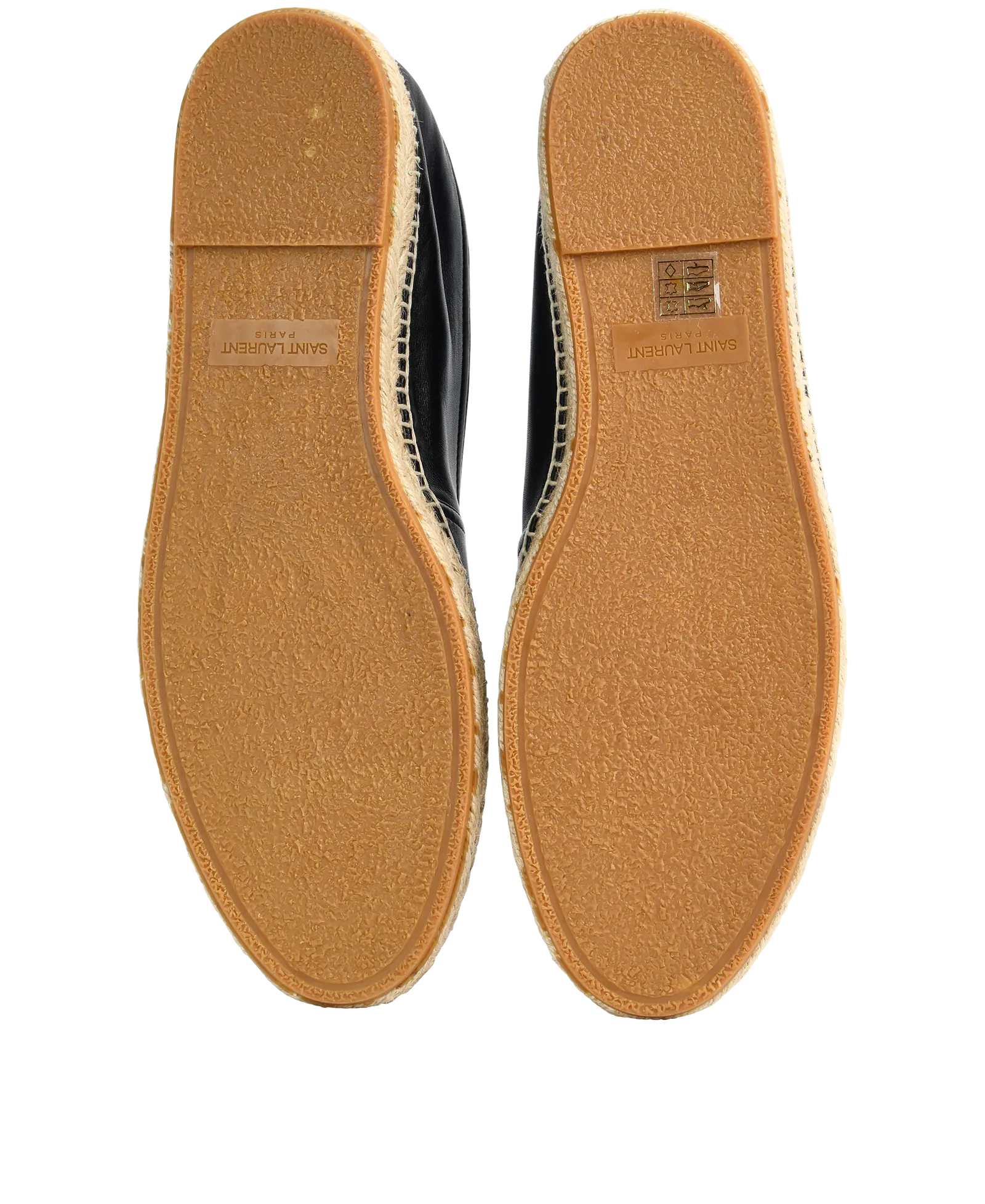 Saint Laurent Logo Espadrilles