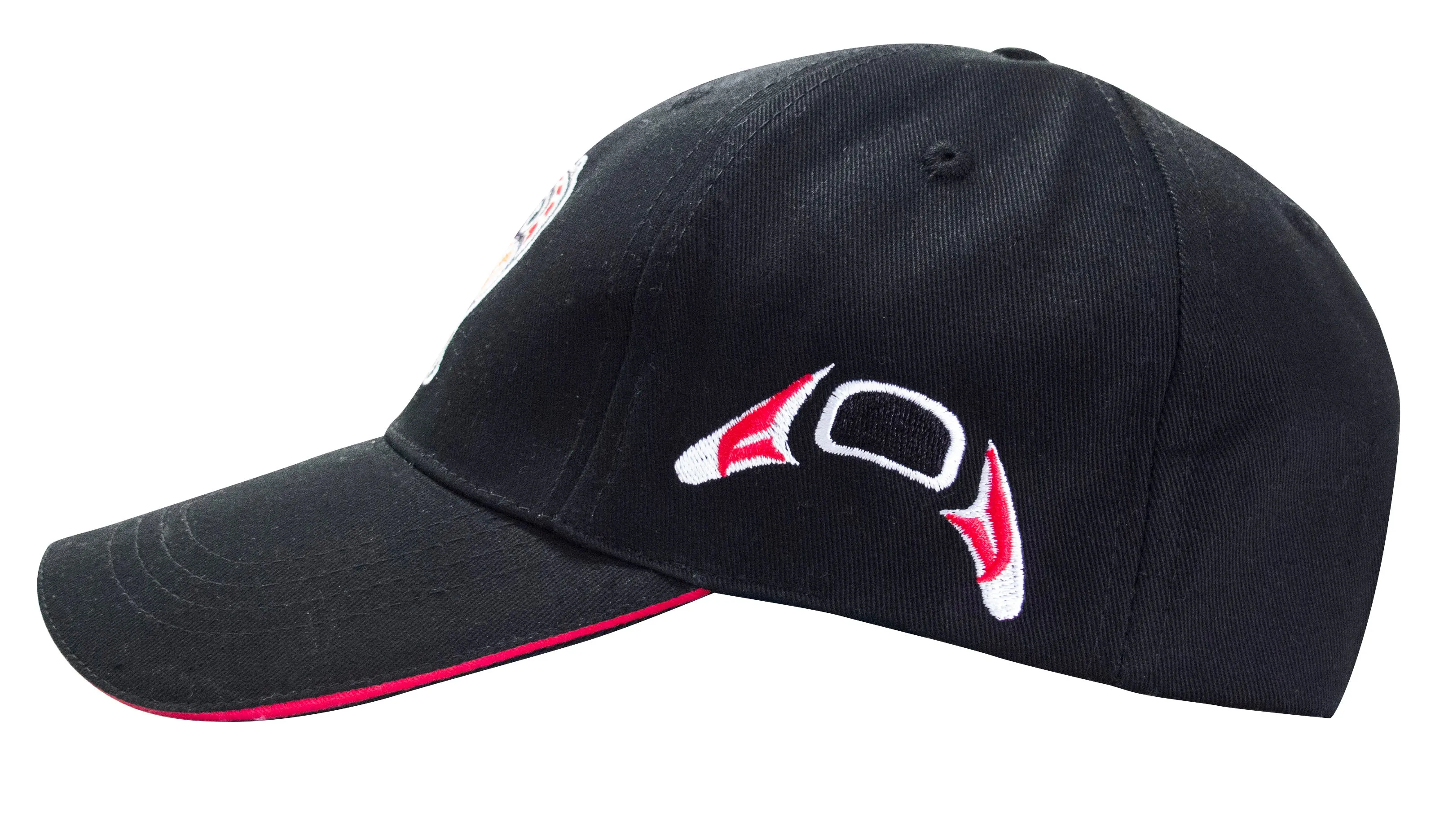 Jamie Sterritt Salmon Embroidered Baseball Cap