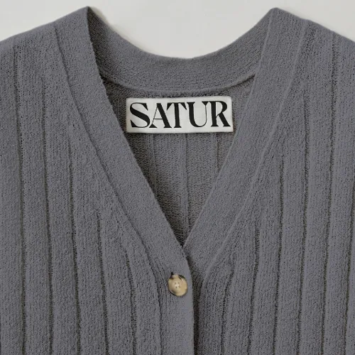 Saturn Street Style Logo Cardigans